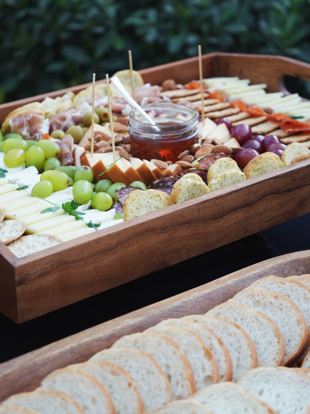 Cheese and charcuterie board
